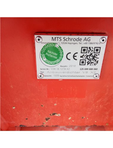 MTS Anbauverdichter V8 X2 R9 / SN V08.16.1278.X2