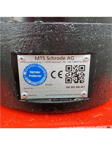 MTS-Anbauverdichter V4 X1 R6 / V04.23.1037.X1 / inkl. OQ45