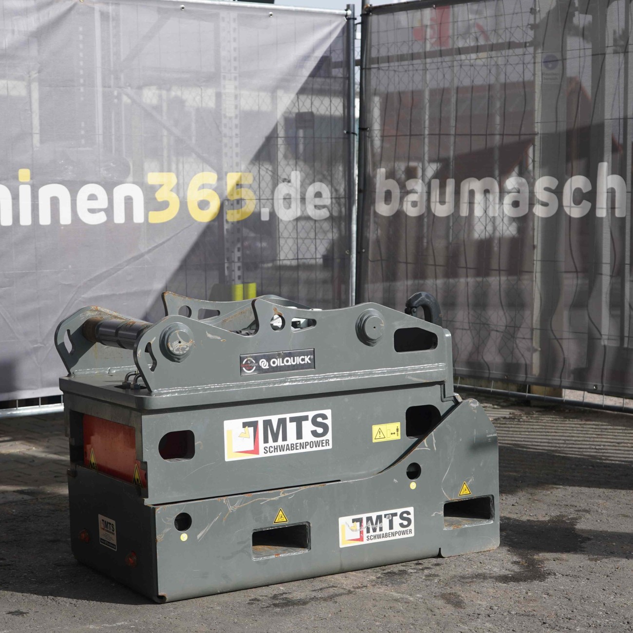 MTS-Rohrschiebeadapter OQ70/55 hydr. / SN4002245 inkl. Transportbox