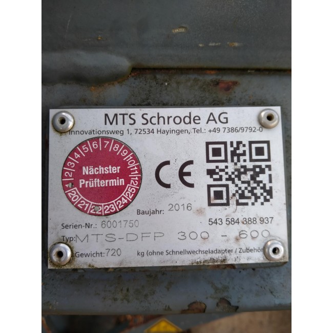 MTS-Doppelfußplatte DFP DN 300 - DN 600 für V8WA/V10WA / SN 6001750