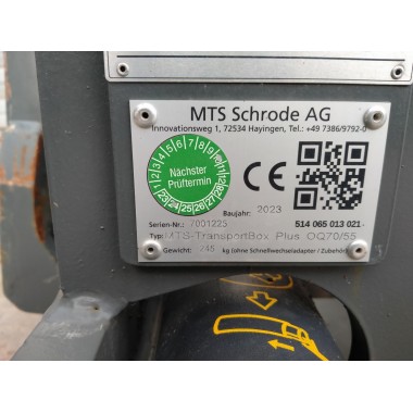 MTS Tiltrotator TR22 OQ70/55 Pro2 / SN TR22.23.0427