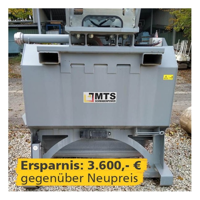 MTS-Bodenhexe e.p.m / SN: 1002274 mit Adapter OQ70/55